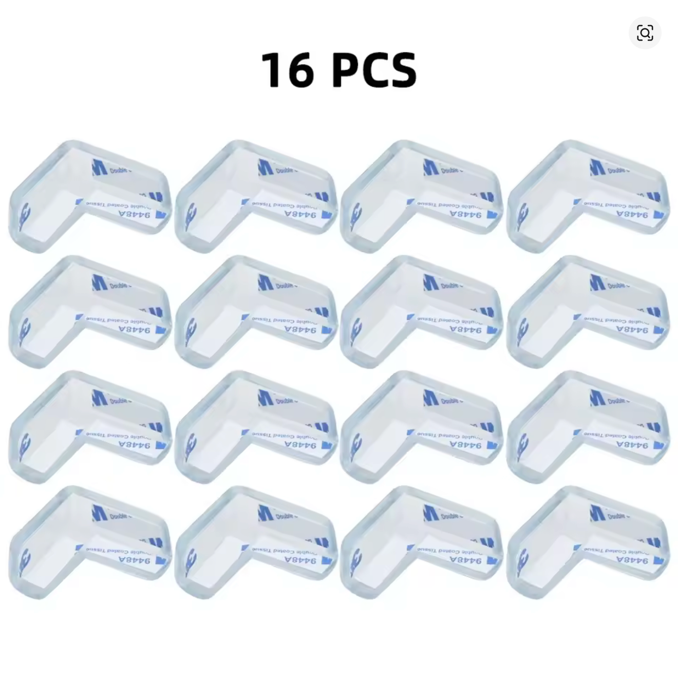 Protections d’angles transparentes – Sécurité bébé